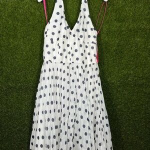 Betsy Johnson Polka Dot Halter Dress